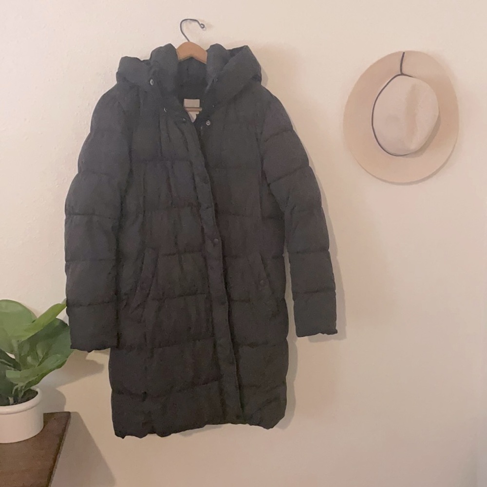 H&M black coat